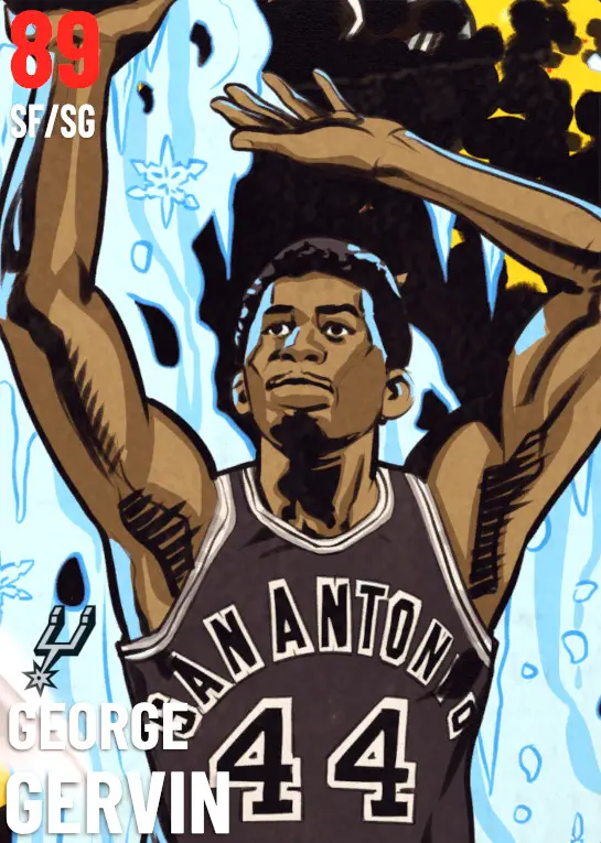 89 George Gervin | Golden Age