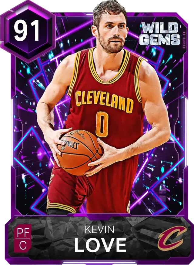 (AMETHYST) Kevin Love (91 OVR)