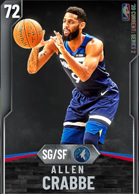 (SILVER) Allen Crabbe (72 OVR)