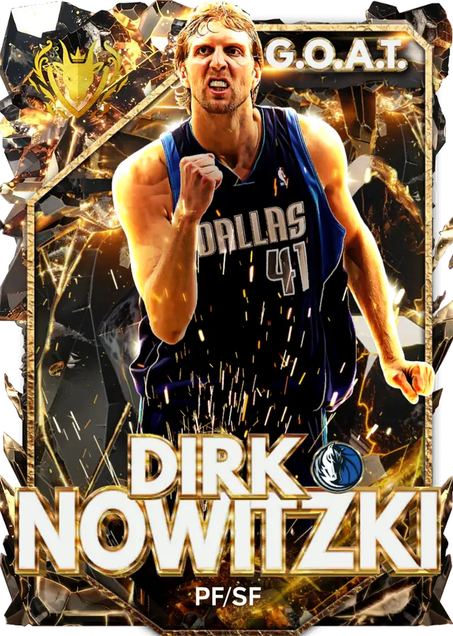 (GOAT) Dirk Nowitzki (99 OVR)