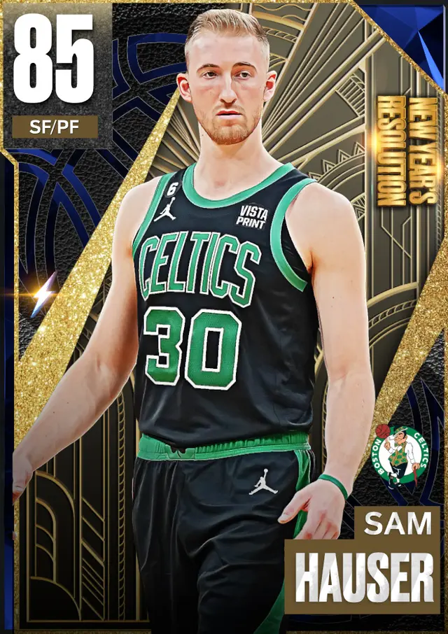 (EMERALD) Sam Hauser (82 OVR)