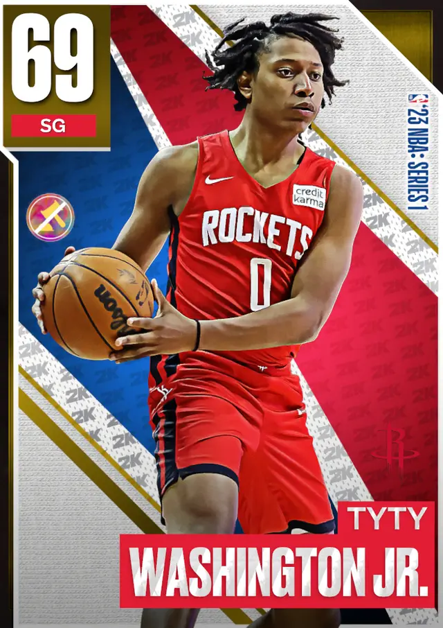 (GOLD) TyTy Washington Jr. (69 OVR)