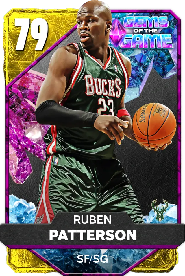 79 Ruben Patterson | Gold Gems of the Game
