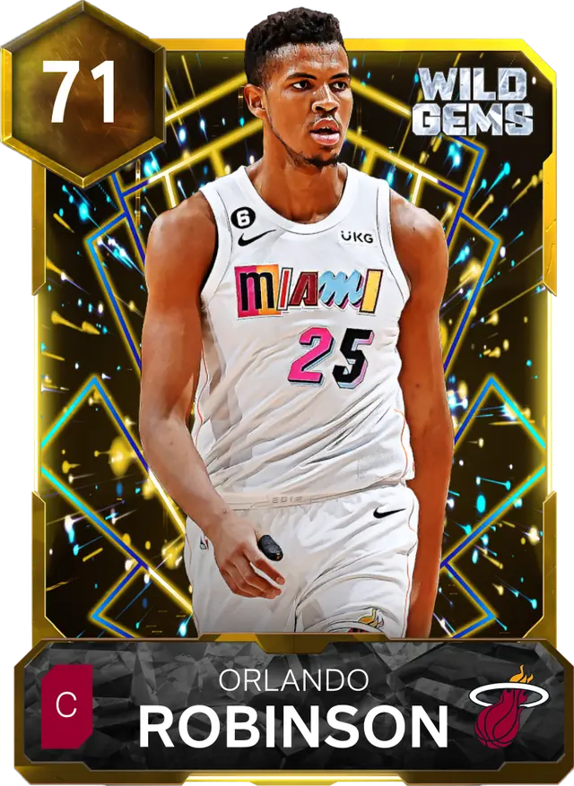 71 Orlando Robinson | Gold Wild Gems