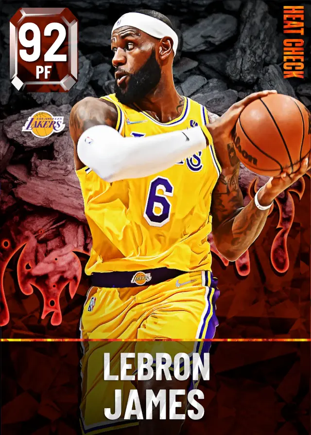 (HEATCHECK) LeBron James (92 OVR)