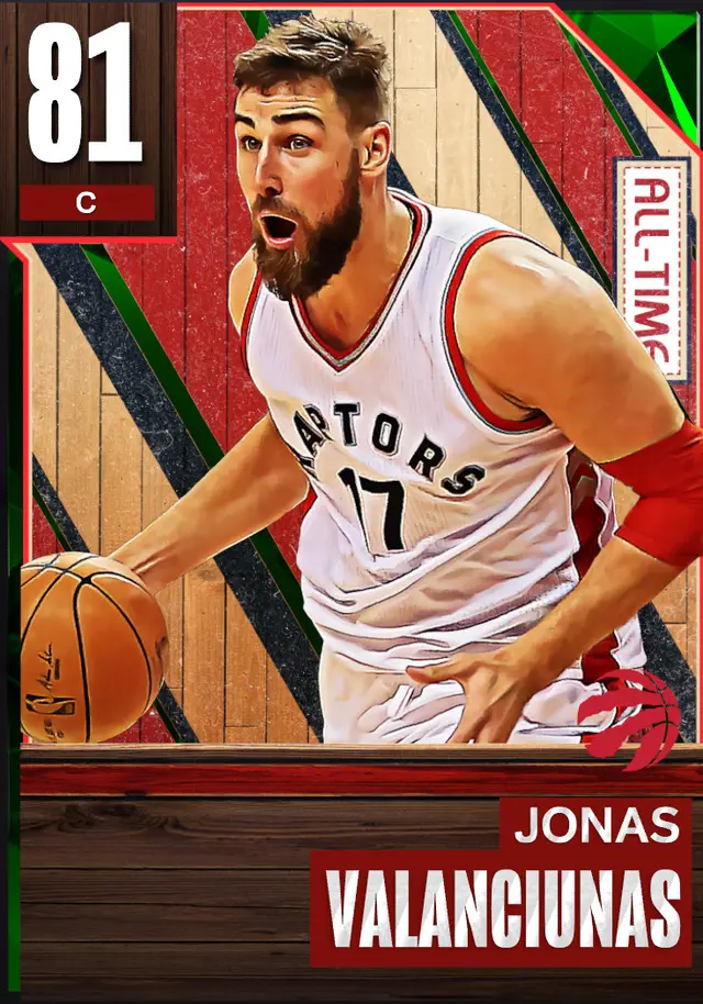(EMERALD) Jonas Valanciunas (81 OVR)