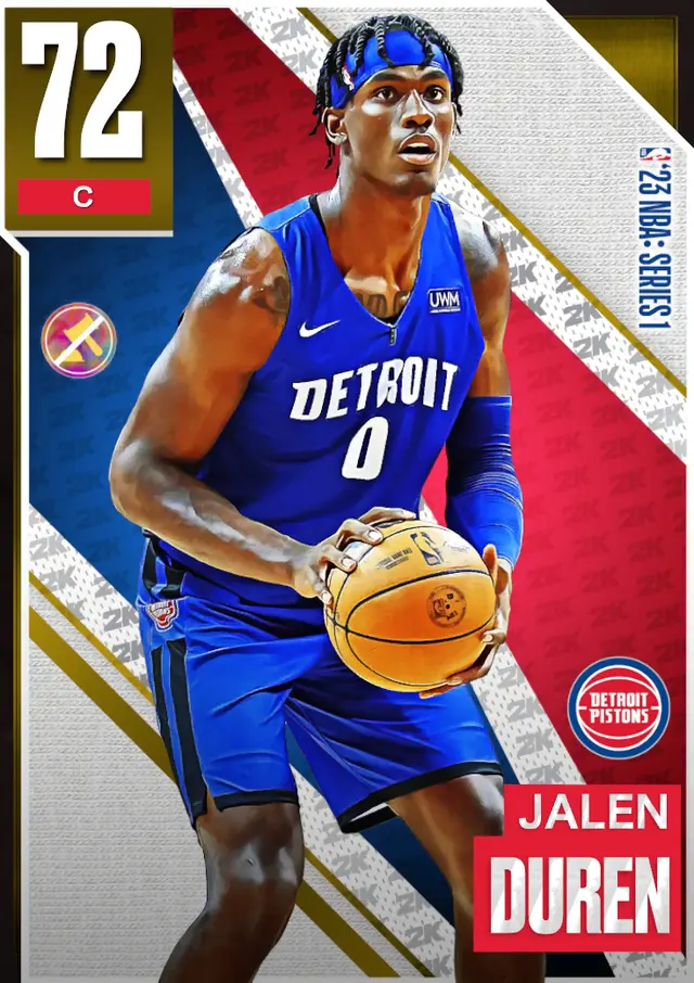 (GOLD) Jalen Duren (72 OVR)