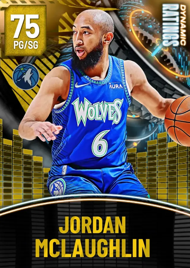 (GOLD) Jordan McLaughlin (75 OVR)