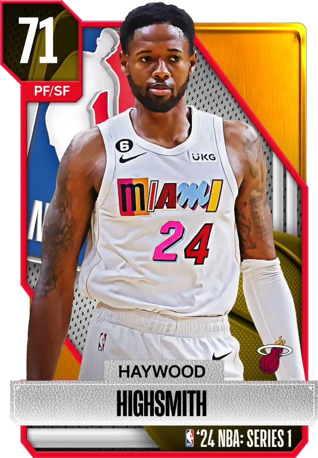 (GOLD) Haywood Highsmith (71 OVR)