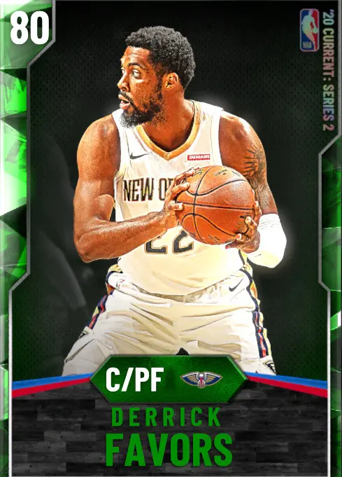 (EMERALD) Derrick Favors (80 OVR)