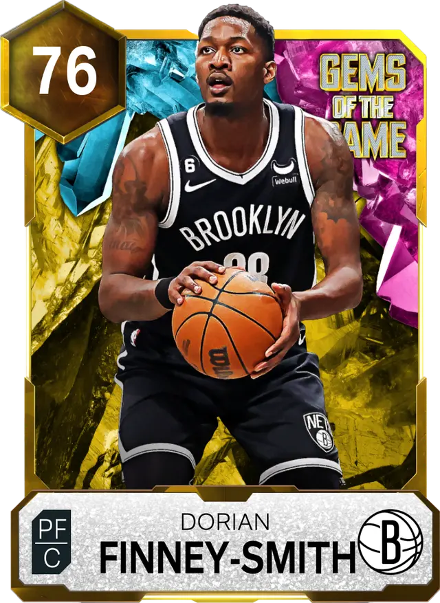 (GOLD) Dorian Finney-Smith (76 OVR)
