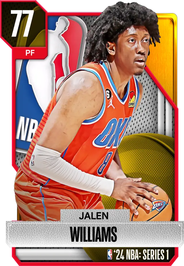 (GOLD) Jalen Williams (77 OVR)