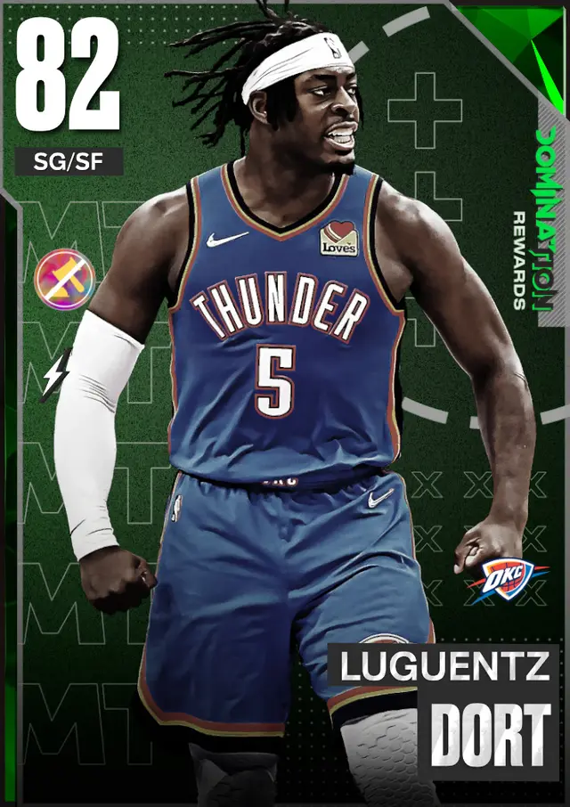 (EMERALD) Luguentz Dort (82 OVR)