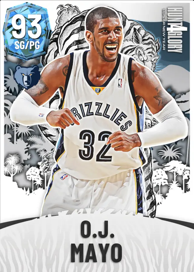 (DIAMOND) O.J. Mayo (93 OVR)
