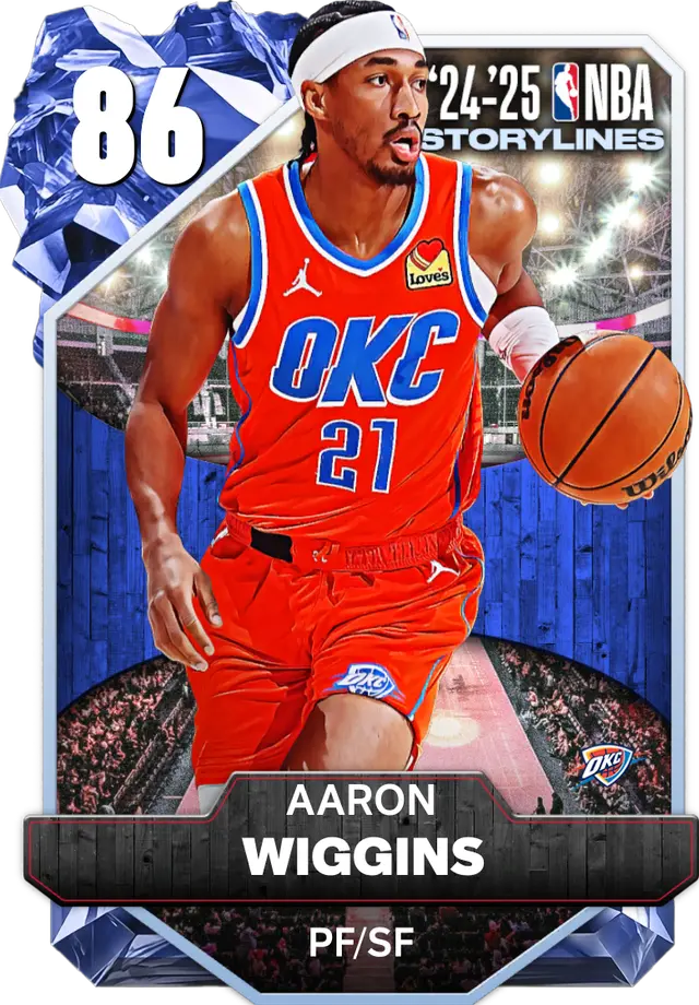(SAPPHIRE) Aaron Wiggins (86 OVR)