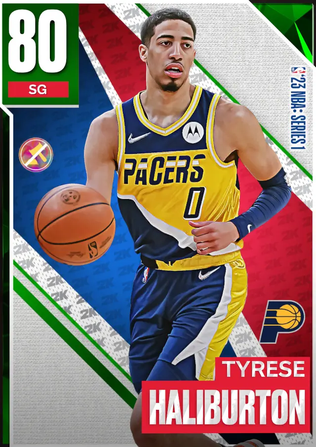 (EMERALD) Tyrese Haliburton (80 OVR)