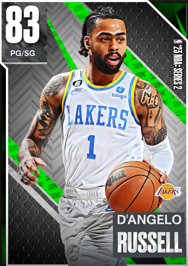 (EMERALD) D'Angelo Russell (83 OVR)