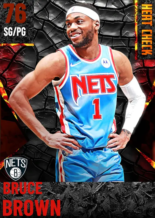 (GOLD) Bruce Brown (76 OVR)