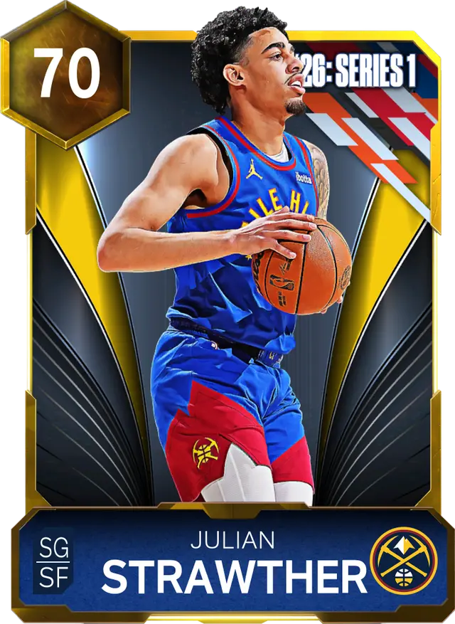 (GOLD) Julian Strawther (70 OVR)