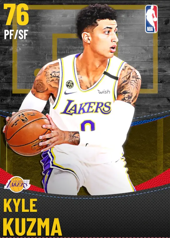 (GOLD) Kyle Kuzma (76 OVR)