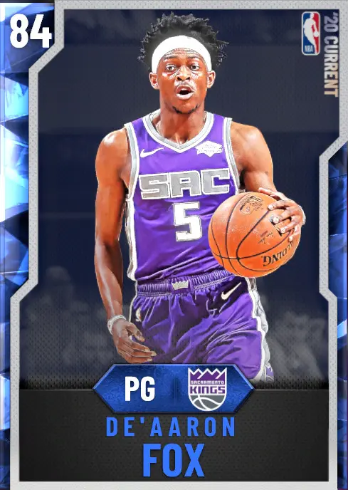 (SAPPHIRE) De'Aaron Fox (84 OVR)