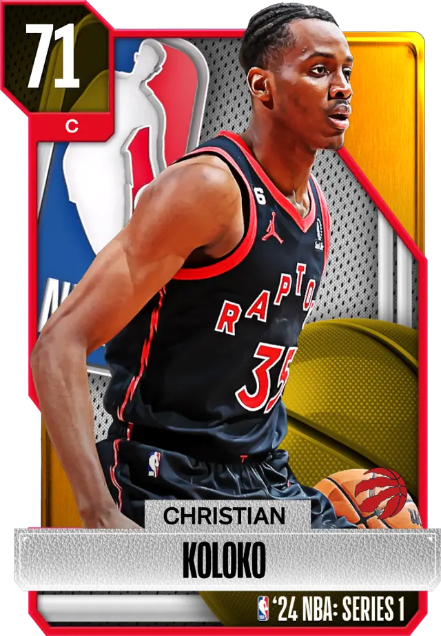 (GOLD) Christian Koloko (71 OVR)