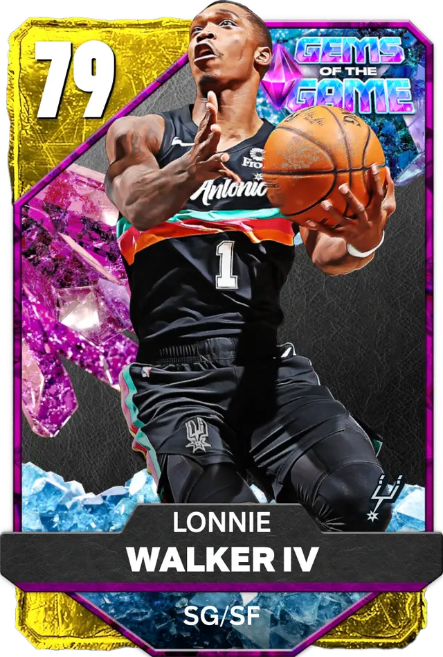 (GOLD) Lonnie Walker IV (79 OVR)