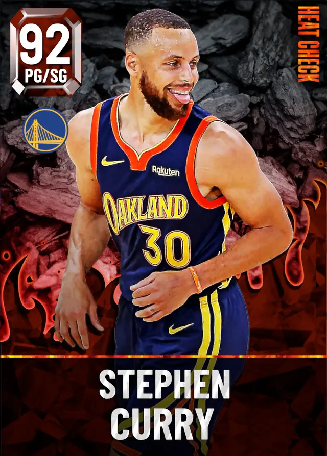 (HEATCHECK) Stephen Curry (92 OVR)