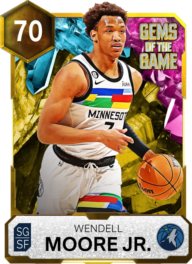 (GOLD) Wendell Moore Jr. (70 OVR)