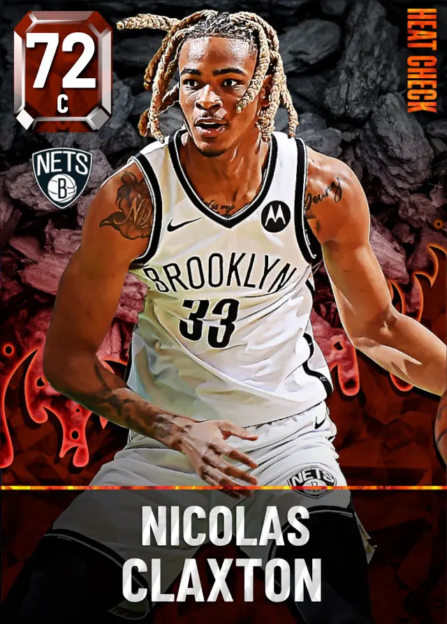 (GOLD) Nicolas Claxton (72 OVR)
