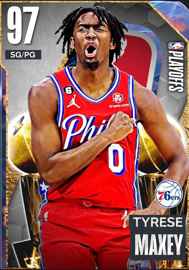 (DIAMOND) Tyrese Maxey (94 OVR)