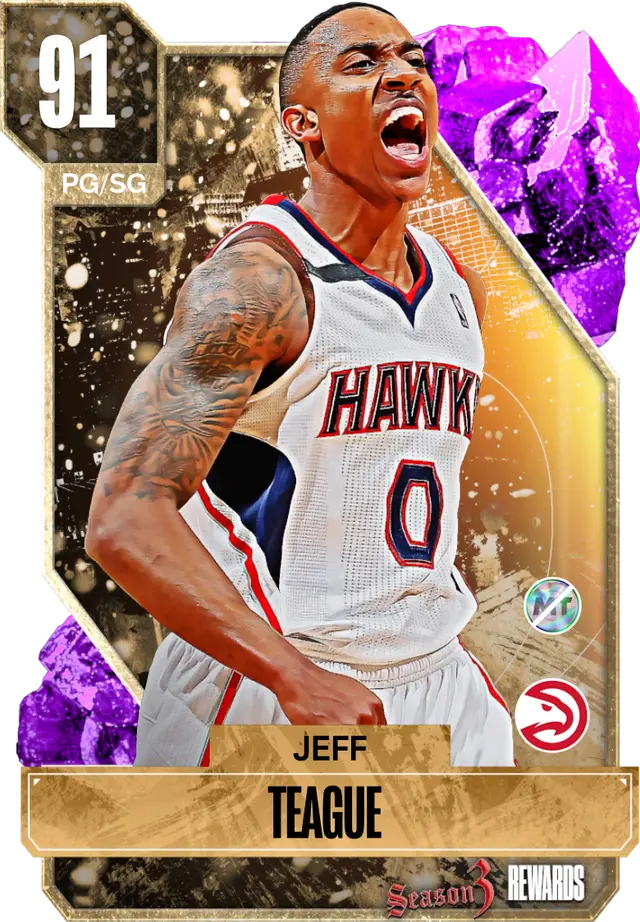 (AMETHYST) Jeff Teague (91 OVR)