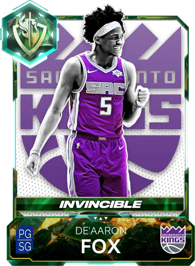 99 De'Aaron Fox | MyTEAM Premium Pack Drop 4