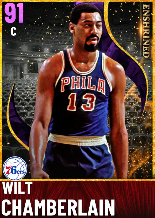 (AMETHYST) Wilt Chamberlain (91 OVR)