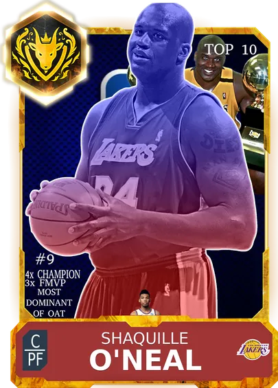 #9 Shaquille O'Neal