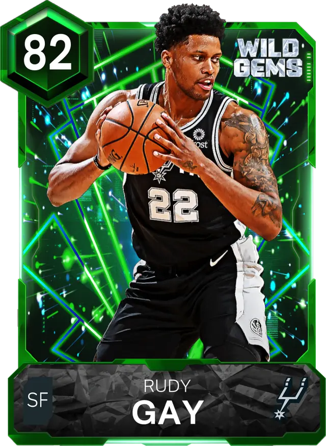 (EMERALD) Rudy Gay (82 OVR)