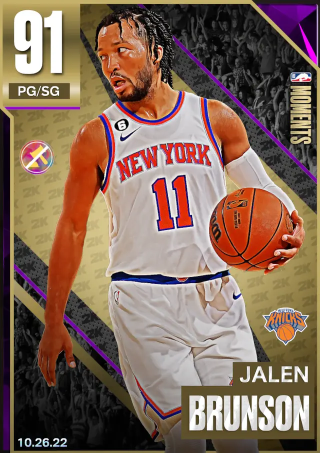 (AMETHYST) Jalen Brunson (91 OVR)