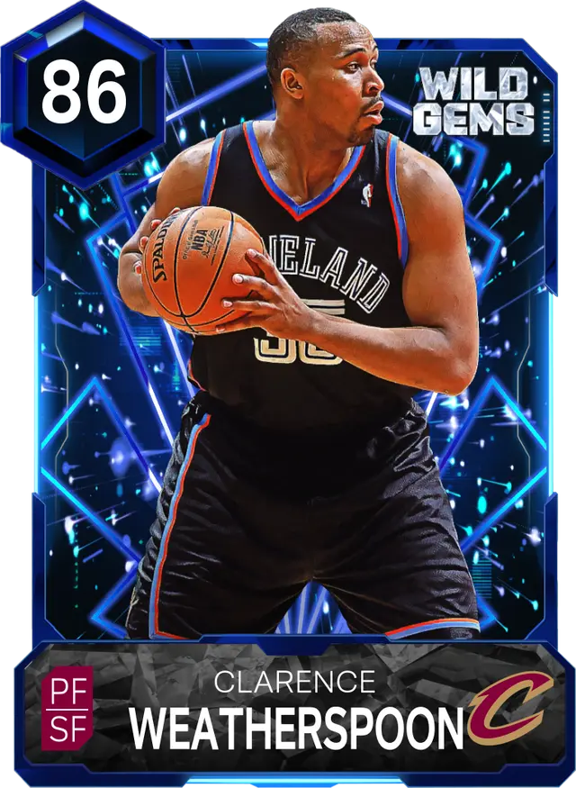 (SAPPHIRE) Clarence Weatherspoon (86 OVR)