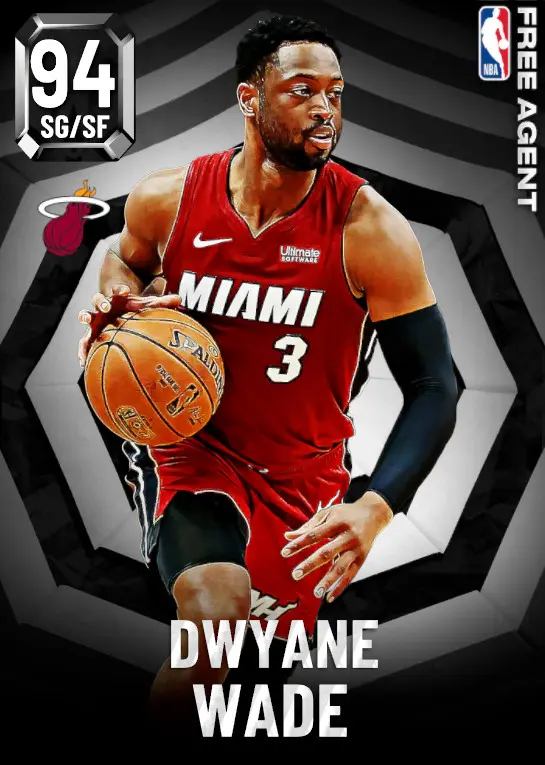 (FREEAGENT) Dwyane Wade (94 OVR)