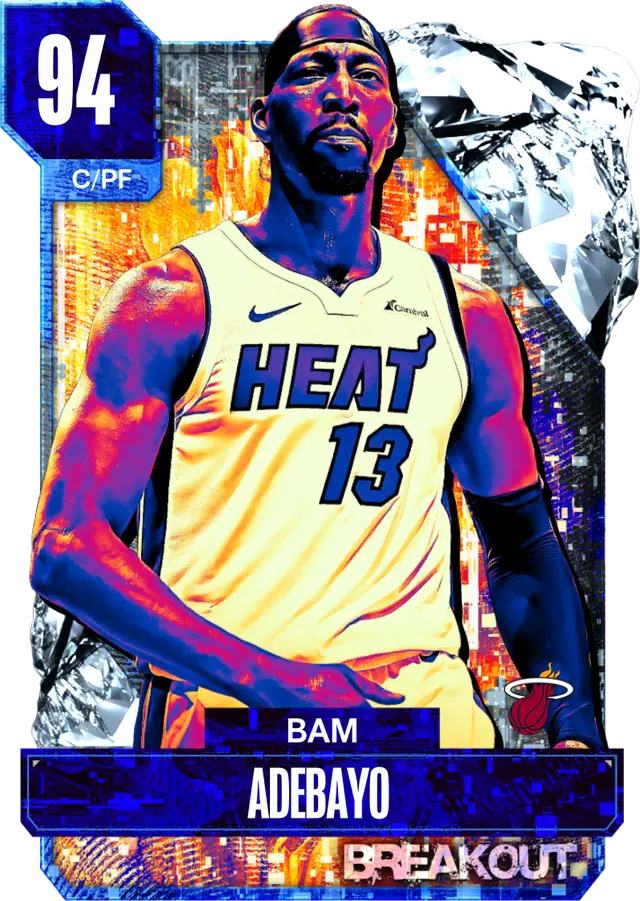 (DIAMOND) Bam Adebayo (94 OVR)