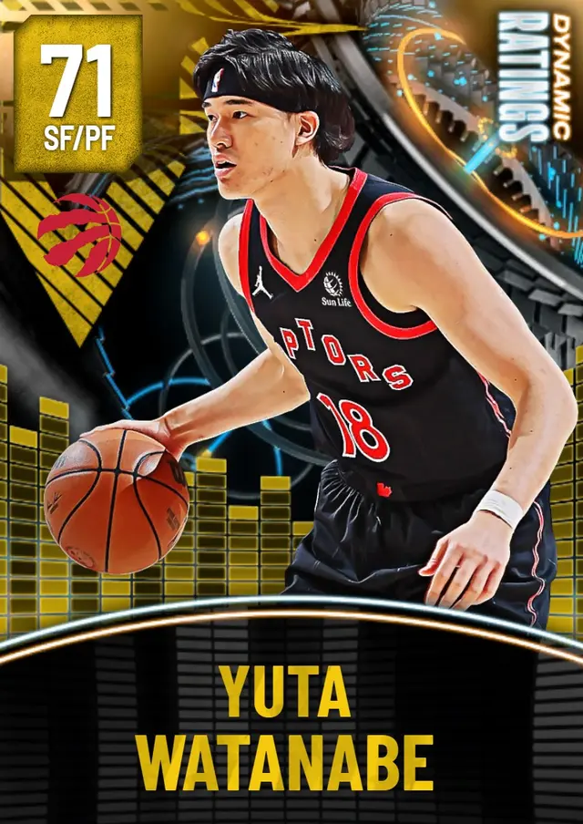 (GOLD) Yuta Watanabe (71 OVR)