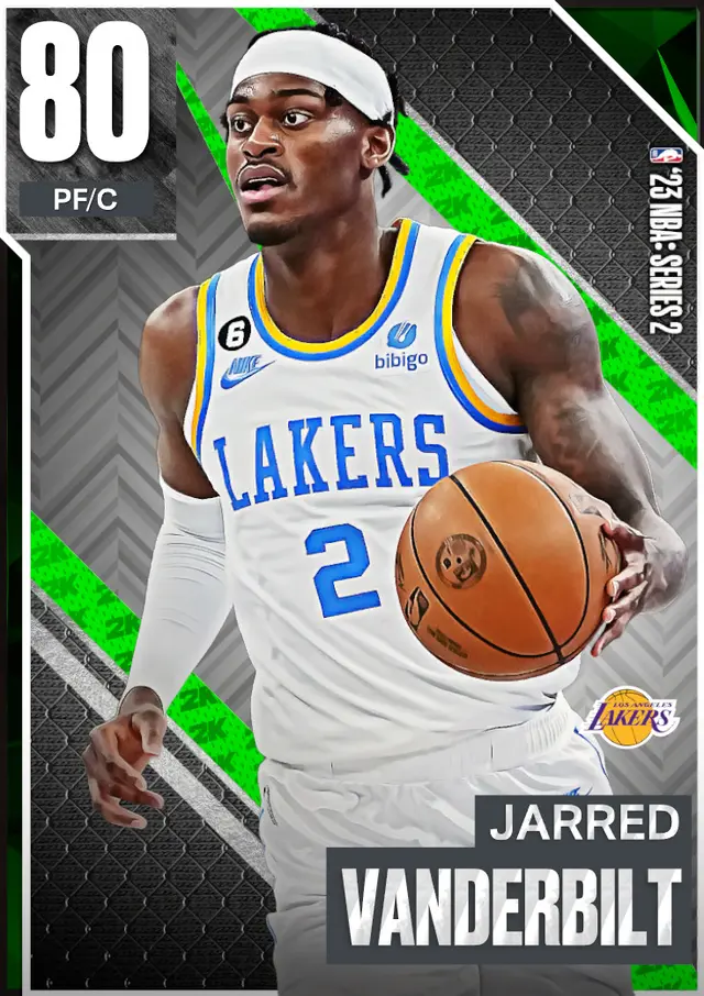 (EMERALD) Jarred Vanderbilt (80 OVR)