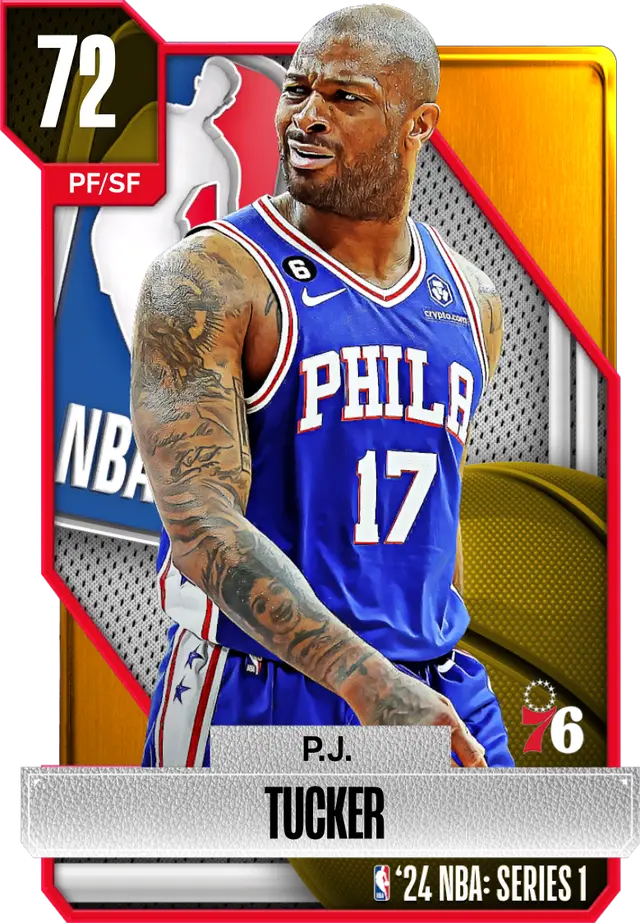 (GOLD) P.J. Tucker (72 OVR)