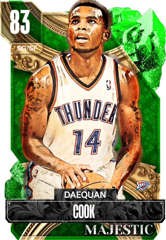 (EMERALD) Daequan Cook (83 OVR)