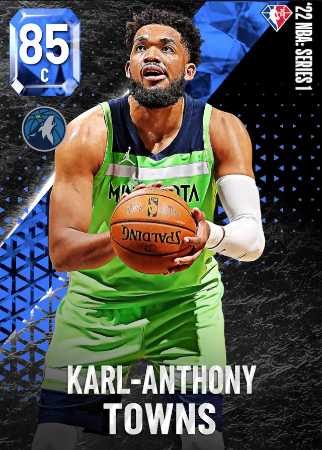 (SAPPHIRE) Karl-Anthony Towns (85 OVR)