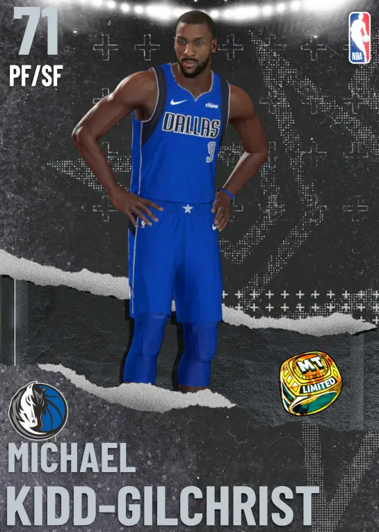 (SILVER) Michael Kidd-Gilchrist (71 OVR)