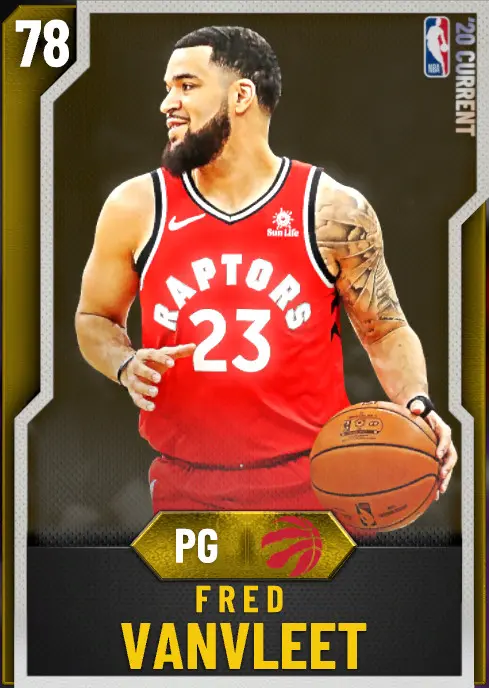 (GOLD) Fred VanVleet (78 OVR)