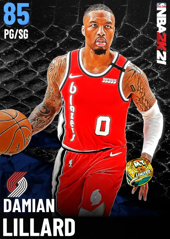 (SAPPHIRE) Damian Lillard (85 OVR)