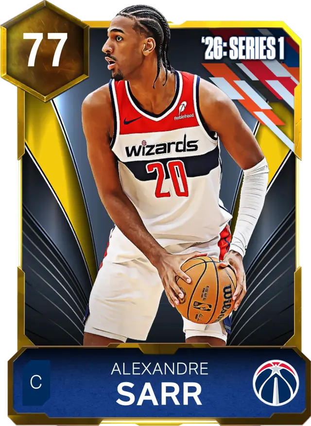 (GOLD) Alexandre Sarr (77 OVR)