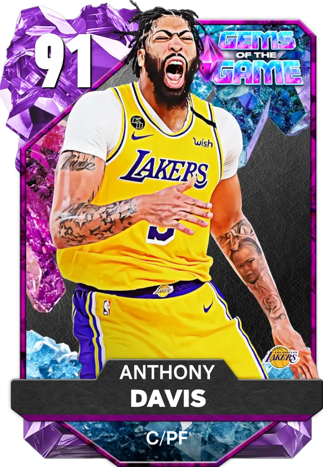 (AMETHYST) Anthony Davis (91 OVR)